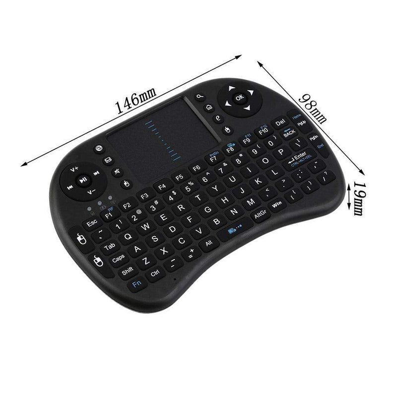 [Australia - AusPower] - Mini Wireless Keyboard - 2.4GHz Controller with Touchpad Mouse Combo by TV xStream, Compatible with Android TV Box, IPTV, HTPC, Smart TV, PC, X-Box,etc. 