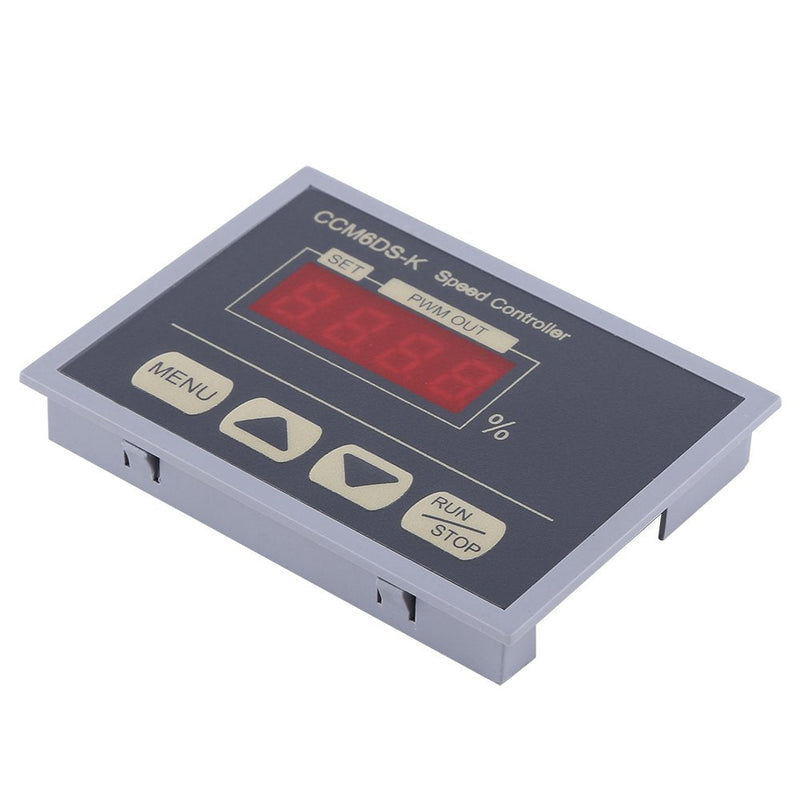[Australia - AusPower] - DC Motor Speed Controller, 12-80V DC 30A PWM Motor Speed Controller With Digital Display Panel, Button Switch Variable Stepless Speed Control Regulator, Soft Start Soft Stop 