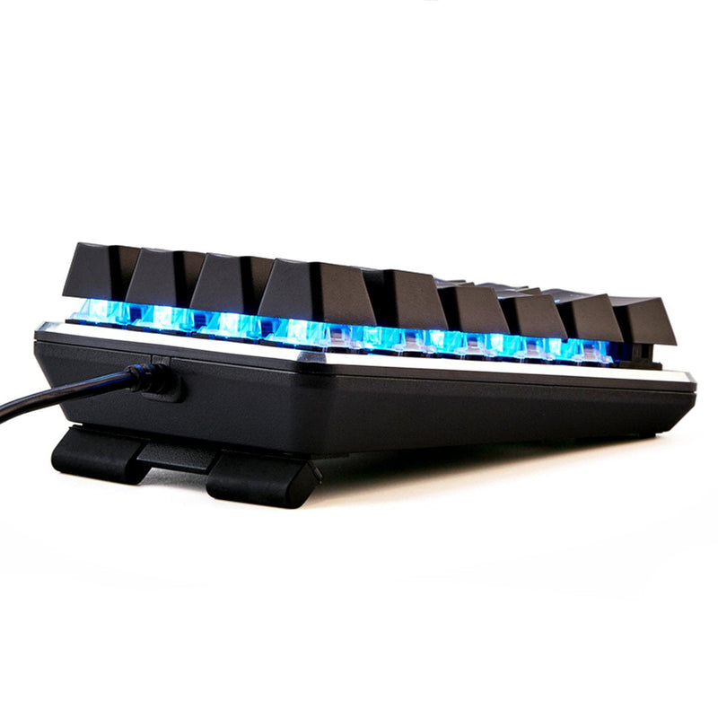 [Australia - AusPower] - Mechanical Numeric Keypad GATERON Blue Switch Wired Ice Blue Backlight Gaming Keypad/Keyboard 21 Keys Portable Numpad Extended Layout Black Magicforce by Qisan 