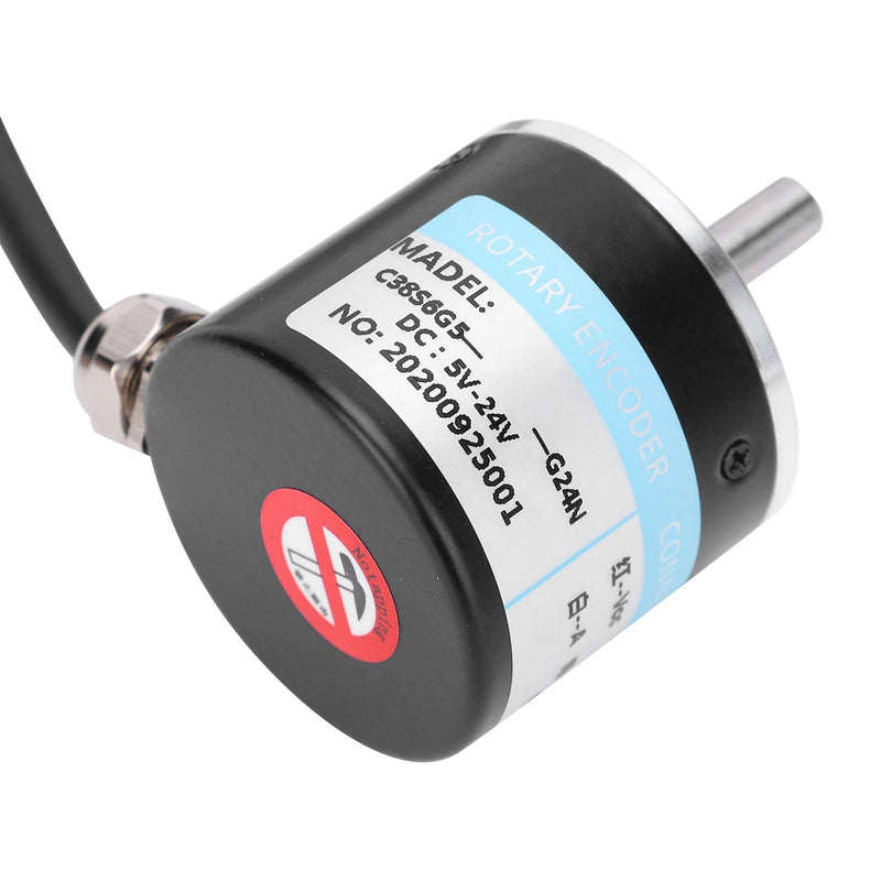 [Australia - AusPower] - DC5-24V Incremental Optical Rotary Encoder Solid Shaft ABZ 3?Phase Motion Controls Component 30KHZ 1000B/1024B (1024Z) 1024Z 