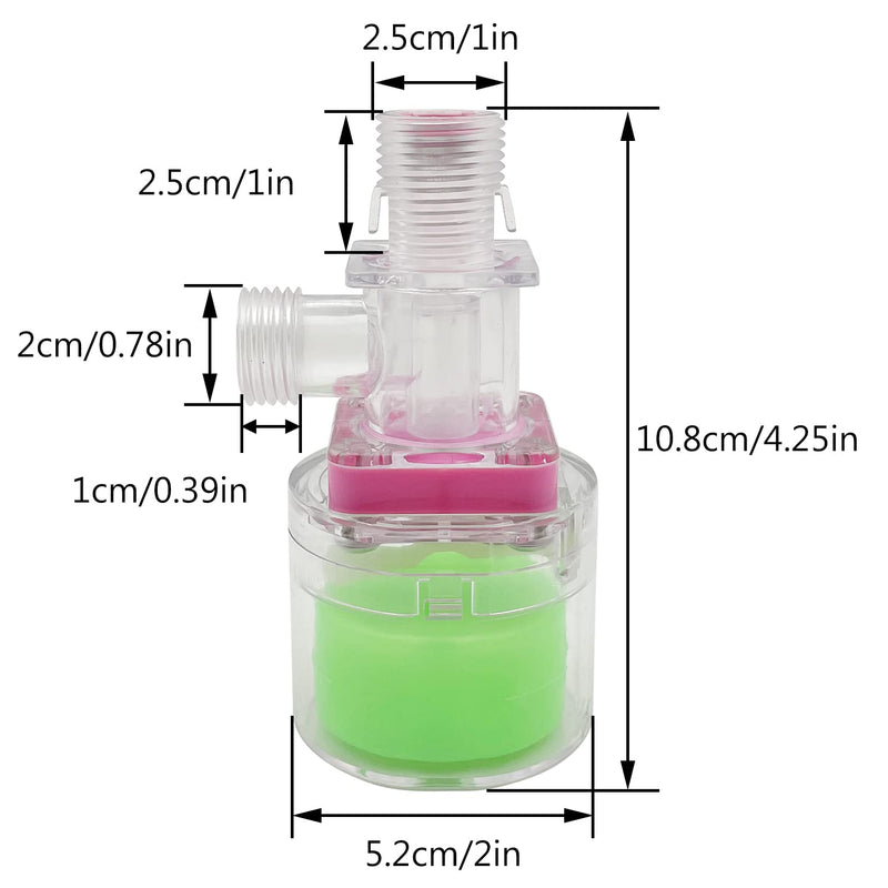 [Australia - AusPower] - Transparency Water Float Valve, Water Level Control Water Tank Traditional Float Valve Upgrade (3/4“ UP) 3/4“ UP 