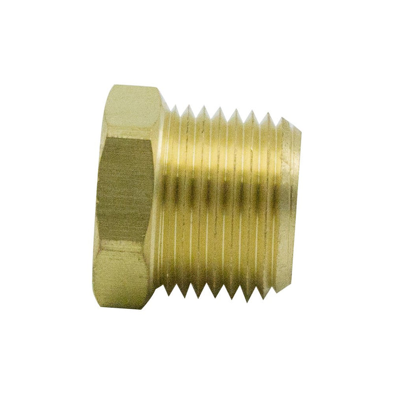 [Australia - AusPower] - Legines Brass Pipe Fitting Hex Bushing 1/2" NPT Male to 1/4" NPT Female Adapter 1200psi (Pack of 2) 1/2×1/4 