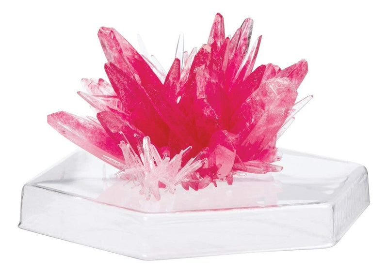 [Australia - AusPower] - 4M Toysmith, 7 Crystal Growing Science Experimental Kit with Display Cases, Easy DIY STEM Toy Lab Experiment Specimens, For Boys And Girls Ages 10+ 7 Crystals 