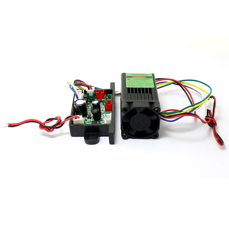 [Australia - AusPower] - 12V Green Diode Lasers 532nm Laser Module Dot with TTL 0-30KHZ & Fan Cooling - Long Time Working 