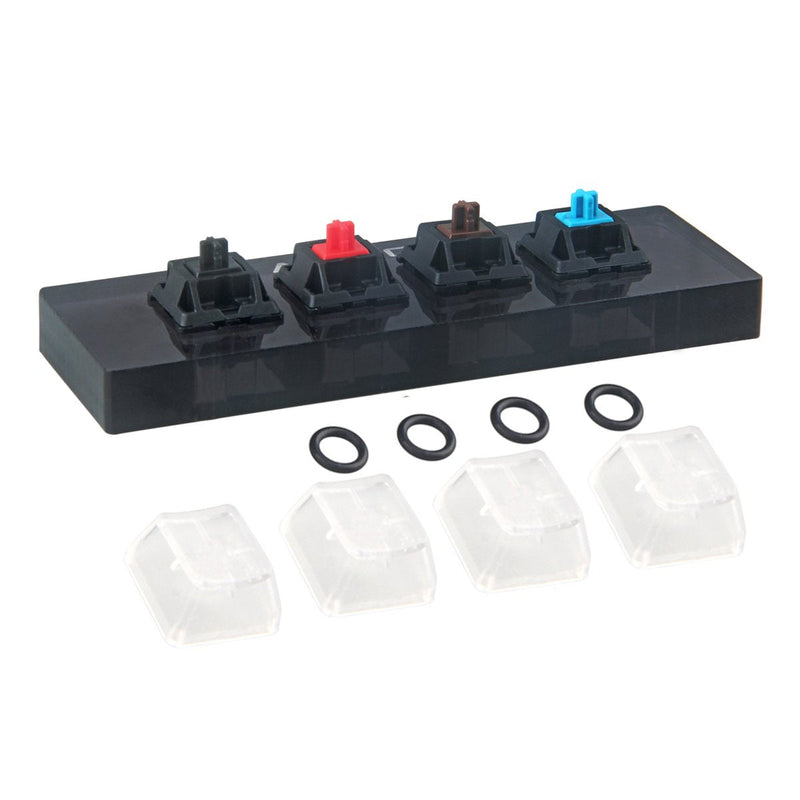 [Australia - AusPower] - AKWOX Mechanical Keyboards Switch Tester, keycap Puller, Keyboard Keycap, Cherry MX Switch, O-Ring Sampler Tester Kit 