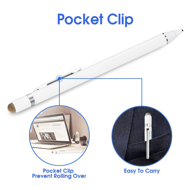 [Australia - AusPower] - Pencil for Samsung Galaxy Tab S5E LTE, EDIVIA Digital Pencil with 1.5mm Ultra Fine Tip Pen for Samsung Galaxy Tab S5E LTE Stylus, White 