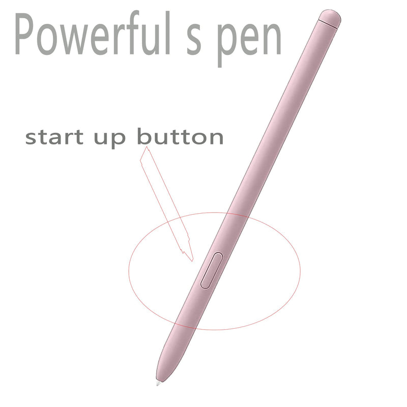 [Australia - AusPower] - Pink Galaxy Tab S6 Lite S Pen P610N P615 P610 Stylus Replacement for Samsung Galaxy Tab S6 Lite SM-P610N SM-P615 SM-P610 10.4" + Tips/Nibs 