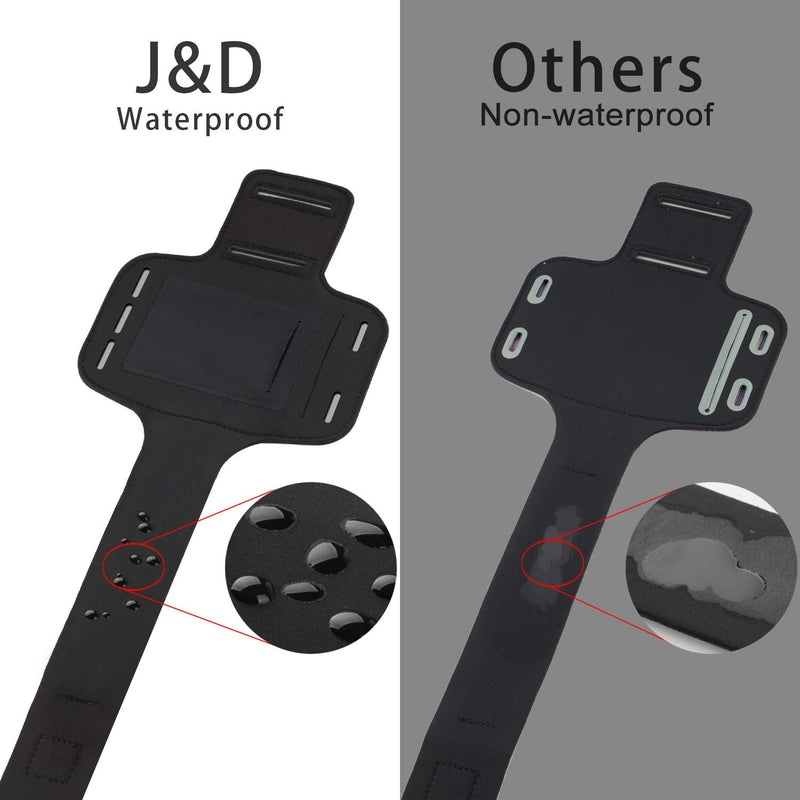 [Australia - AusPower] - J&D Armband Compatible for Motorola Moto Z4/Z3/Z3 Play/Moto G100/G50/G8/G8 Plus/G8 Play/G8 Power Armband, Sports Armband with Key Holder Slot, Earphone Connection While Workout Blue 