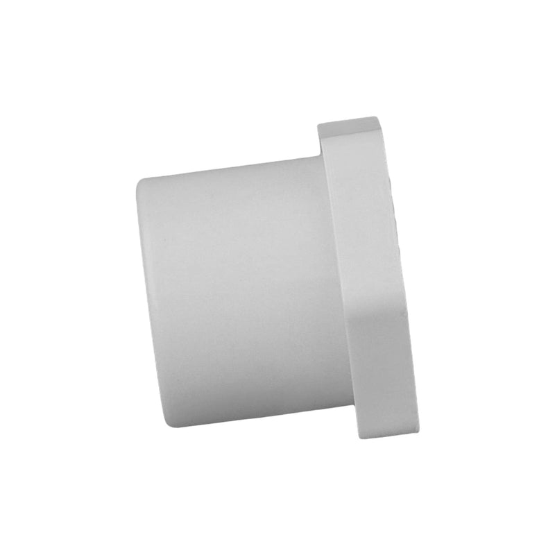 [Australia - AusPower] - Charlotte Pipe 3/4" X 1/2" Reducer Bushing Pipe Fitting - (Spigot x Socket) Schedule 40 PVC Pressure Durable, Easy to Install, High Tensile and Sound Deadening for Home or Industrial Use (Single Unit) 3/4 x 1/2 Inch (Qty: 1) White 