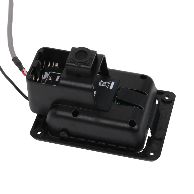 [Australia - AusPower] - Plastic 301 Acoustic Guitar Preamp Pickup Guitar Pickup Tuner Preamp Black 