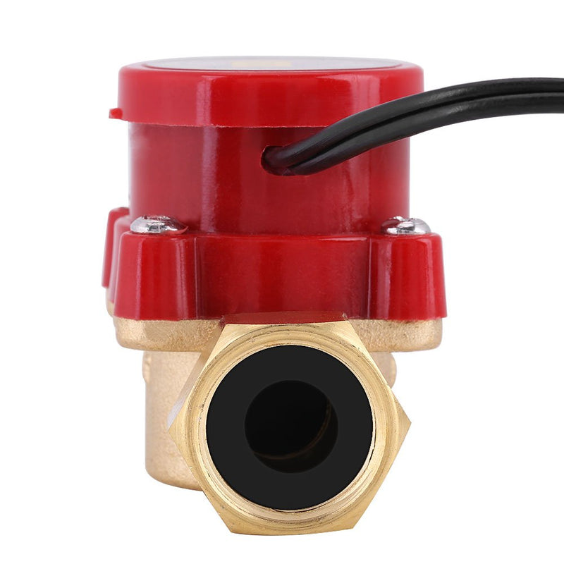 [Australia - AusPower] - Pump Water Flow Sensor Machine G1/2 Thread for Booster Pump Magnetic Automatic Control Switch 