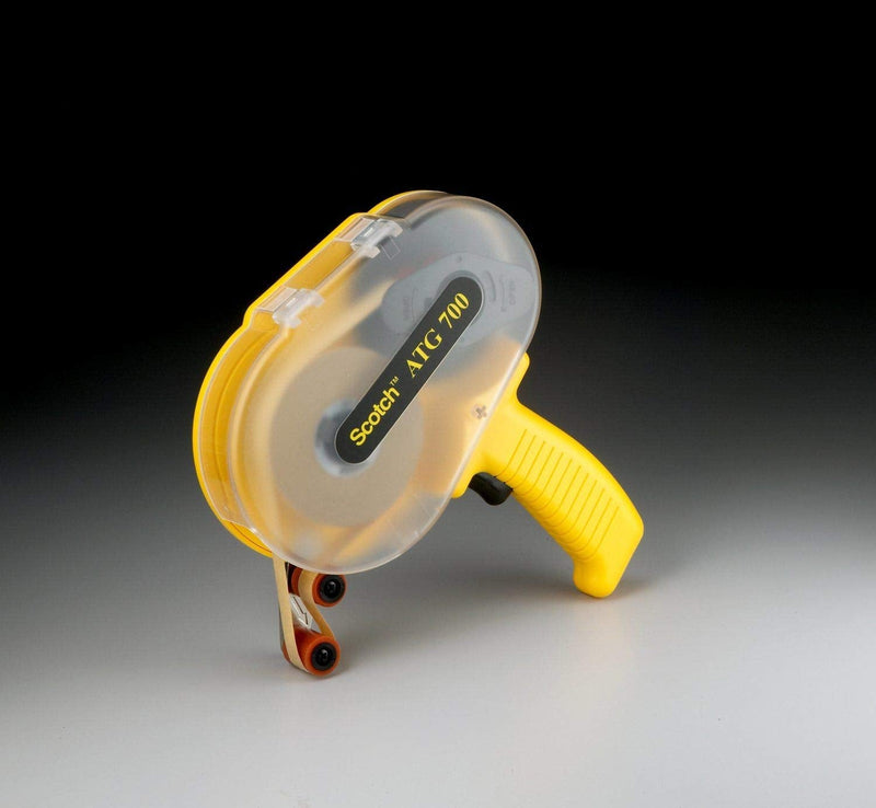 [Australia - AusPower] - 3M Scotch ATG 700 Adhesive Applicator, 1/2 in and 3/4 in wide rolls, Yellow 