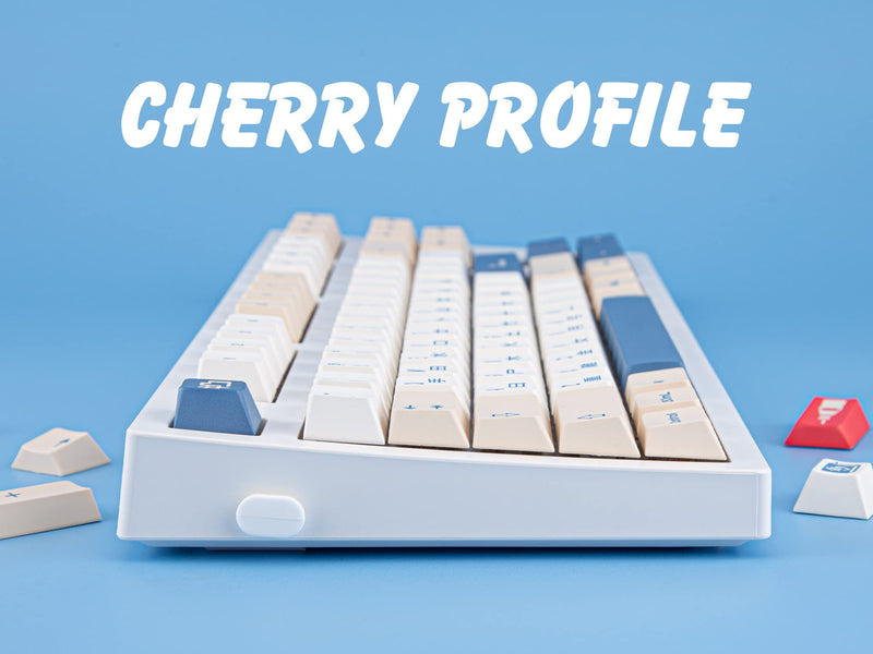 [Australia - AusPower] - BowJian Custom Keycaps PBT 172 Keys Keycaps Set, Cherry Keycaps, US ANSI Layout, for Cherry MX Gateron Kailh Box TTC Outemu Greetech Razer Switches Mechanical Keyboard (Soy Milk) 