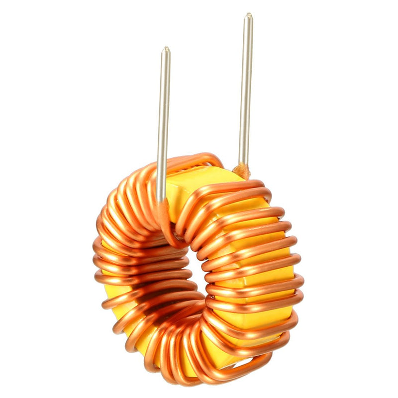 [Australia - AusPower] - uxcell 10Pcs Vertical Toroid Magnetic Inductor Monolayer Wire Wind Wound 33uH 5A Inductance Coil 