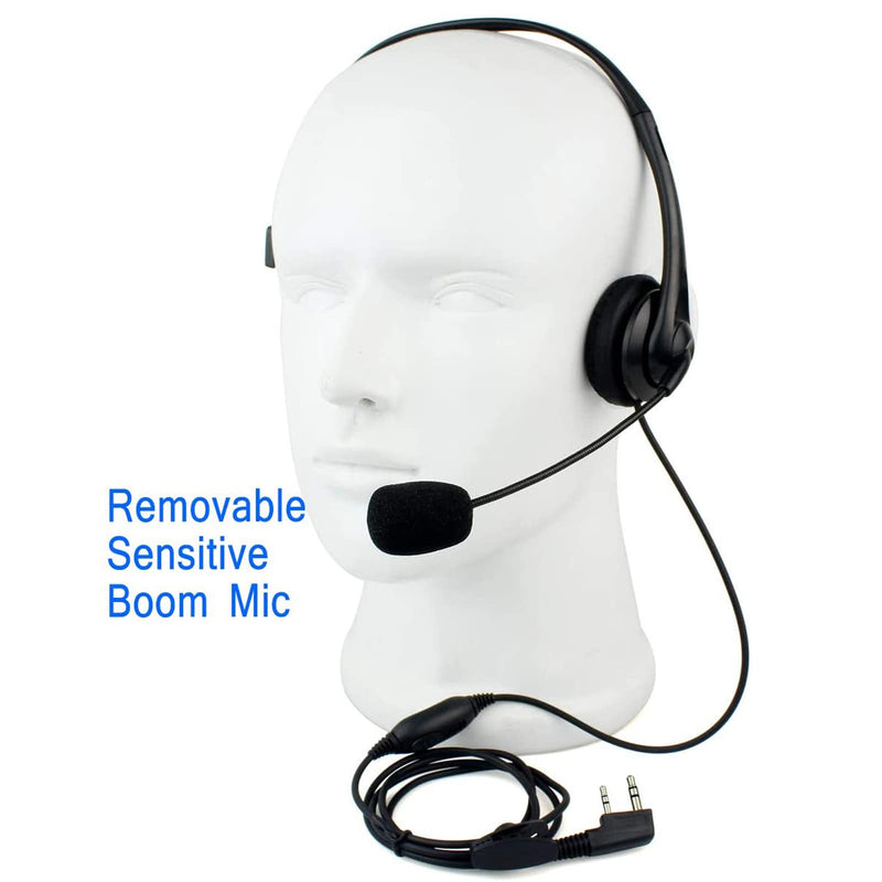 [Australia - AusPower] - Retevis Two Way Radio Earpiece with Mic Noise Cancelling Headset for Retevis H-777 RT21 RT22 RT68 Baofeng UV-5R UV-82 BF-F8HP Walkie Talkies (1 Pack) 