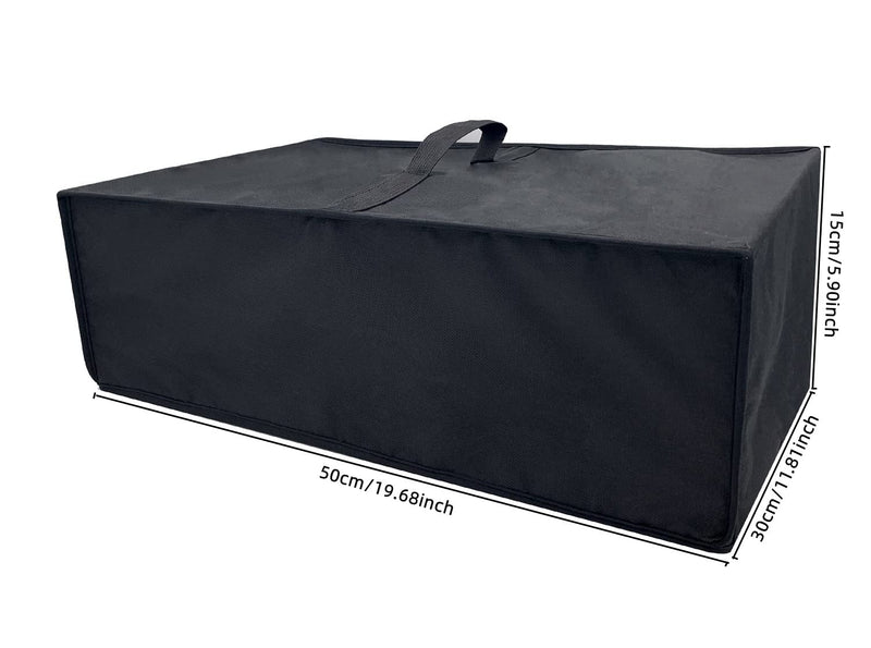 [Australia - AusPower] - RayCue Wanty Black Antistatic Water-Proof Dust-Proof Nylon Fabric Printer Cover Case Protector for Epson V600 and Canon Canoscan Photo Scanner 