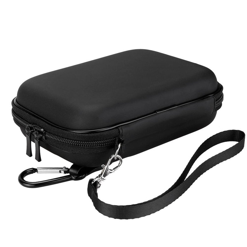 [Australia - AusPower] - Lacdo Hard Drive Carrying Case for Toshiba Canvio Basics / Canvio Advance / Canvio Flex Gaming, Seagate One Touch Portable External Hard Drive 1TB 2TB 3TB 4TB 2.5 inch HDD Shockproof Travel Bag, Black 