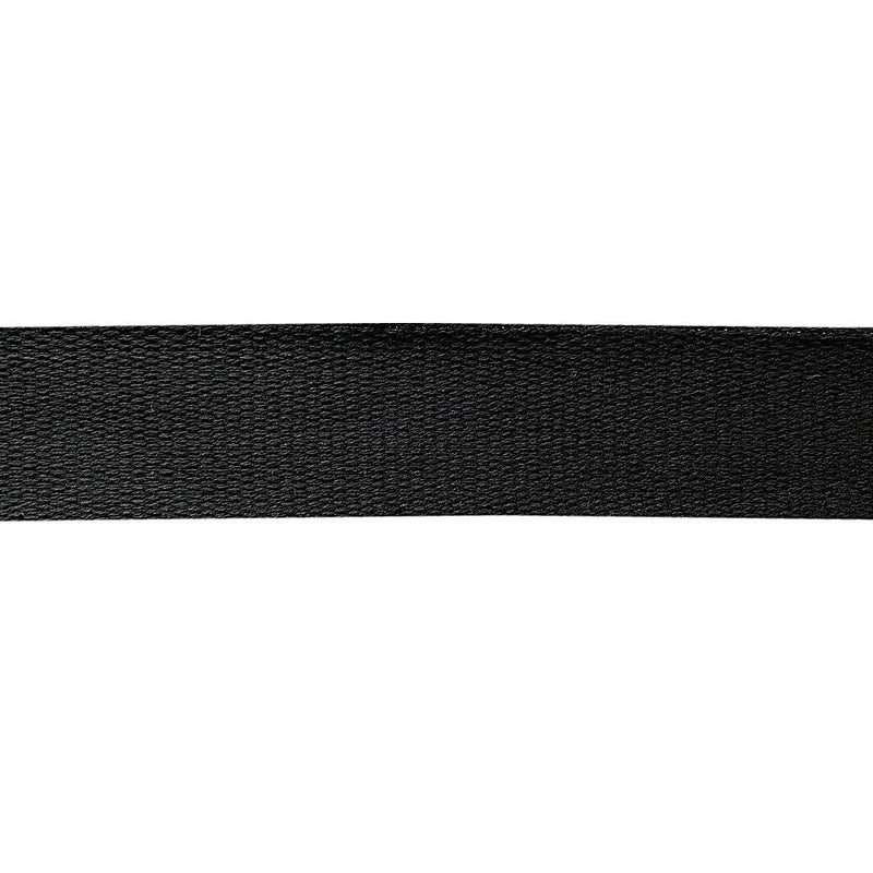 [Australia - AusPower] - QIANF 1 1/2 Inch Black Heavy Cotton Webbing, 10 Yards 1 1/2"-10 Yard 