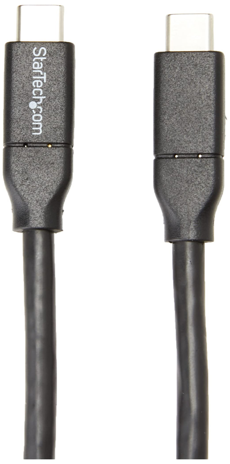 [Australia - AusPower] - StarTech.com 4m USB C Cable w/ PD - 13ft USB Type C Cable - 5A Power Delivery - USB 2.0 USB-IF Certified - USB 2.0 Type-C Cable - 100W/5A (USB2C5C4M) Black 13 ft/ 4 m 