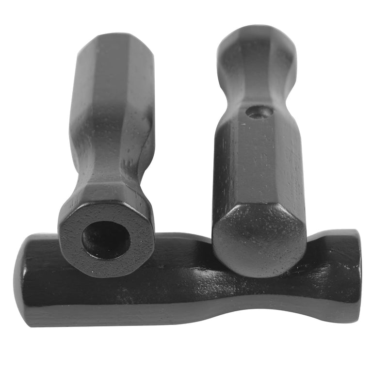 [Australia - AusPower] - GAMESUN Soccer Table Handles, 5/8 inch Wooden Foosball Handle Grip, 8 Pack Black 