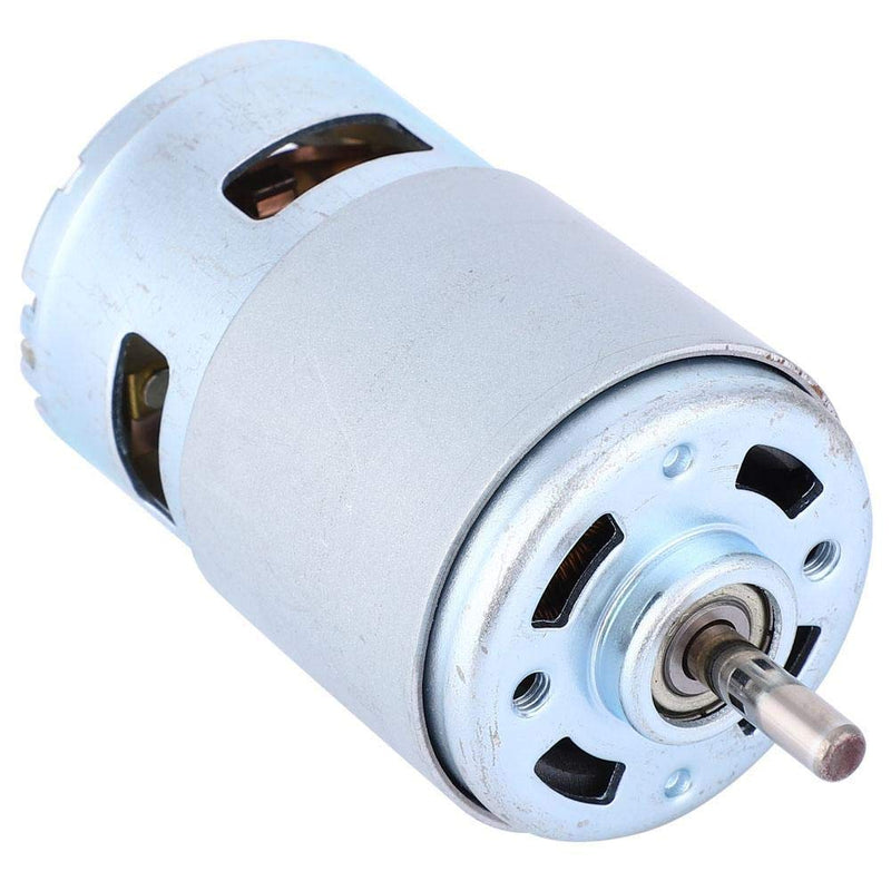 [Australia - AusPower] - High Power Micro DC 12V Electric Motor Driver Ball Bearing Shaft Low Noise Motor for Car Wash Pump, Sprayer, Paper Shredders, Electric Tools, 60W 4000RPM 