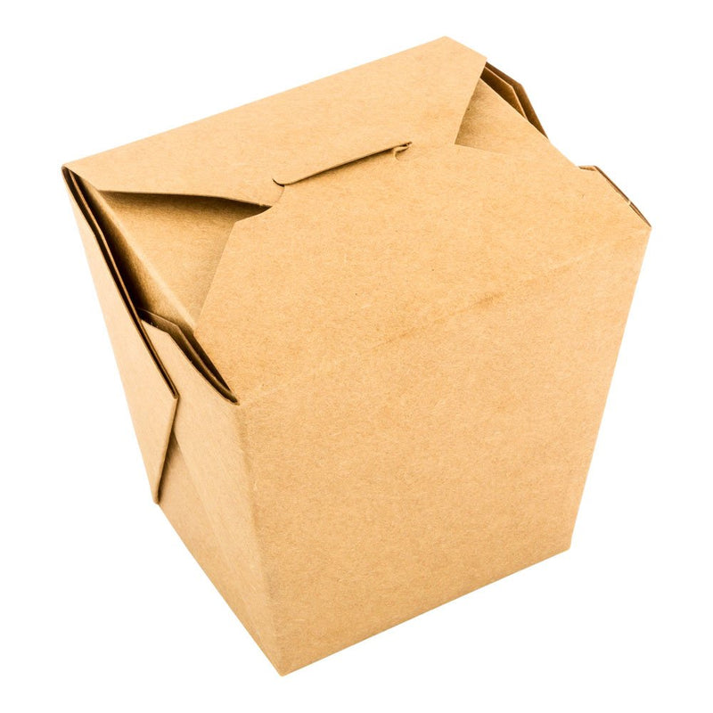 [Australia - AusPower] - Bio Tek 26 Ounce Chinese Take Out Boxes, 25 Leak And Greaseproof Food To Go Boxes - Tab-Lock, Stackable, Kraft Paper Take Home Boxes, Disposable, For Restaurants, Catering, And Parties 