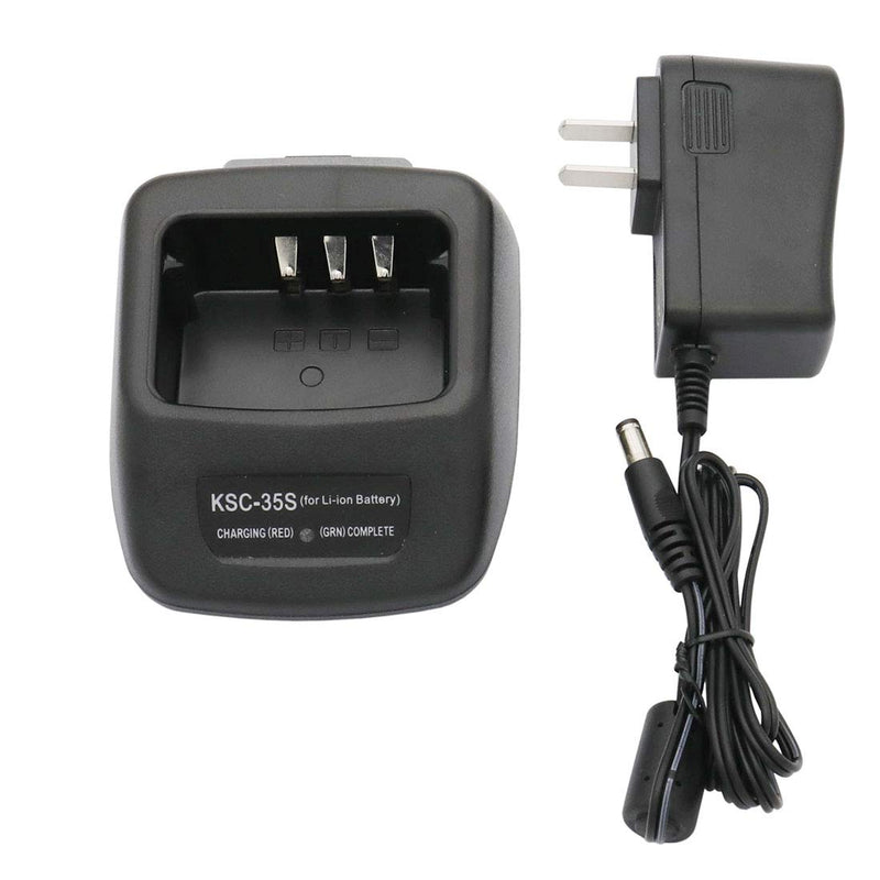 [Australia - AusPower] - Karier KNB-45L KNB-63L KNB-65L Li-ion Battery Rapid Charger Compatible for Kenwood TK-2400 TK-2402 TK-3400 TK-3402 TK-2200 TK-2300 TK-2207 TK-3207 TK -2000 TK -3000 