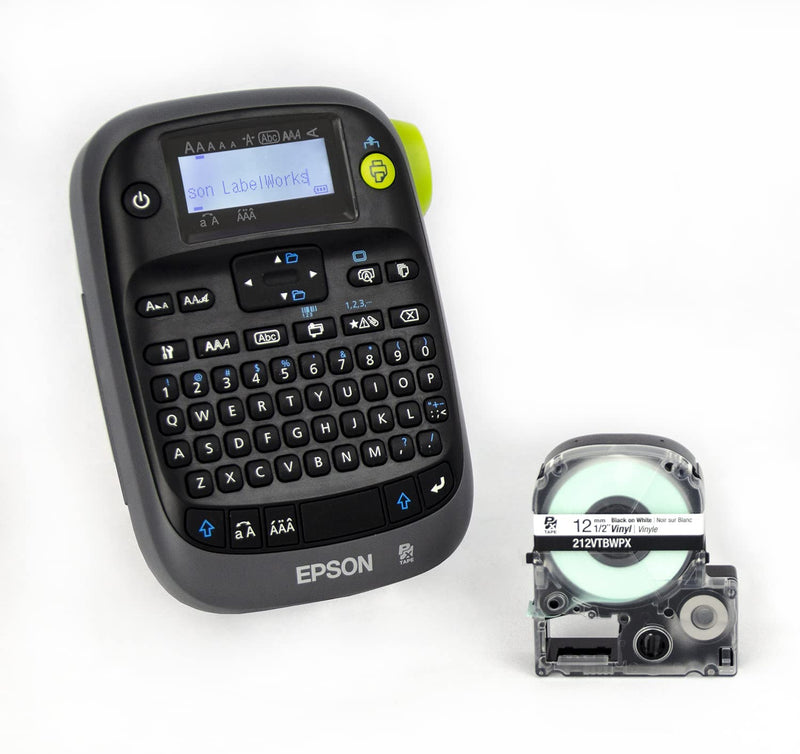 [Australia - AusPower] - Epson LABELWORKS LW-PX300 Industrial Label Maker for Home and Office – Sticker Labels, Magnetic Tape Compatible, Only Uses 203 and 205 Shrink Tube Tapes, Portable Handheld Label Printer 