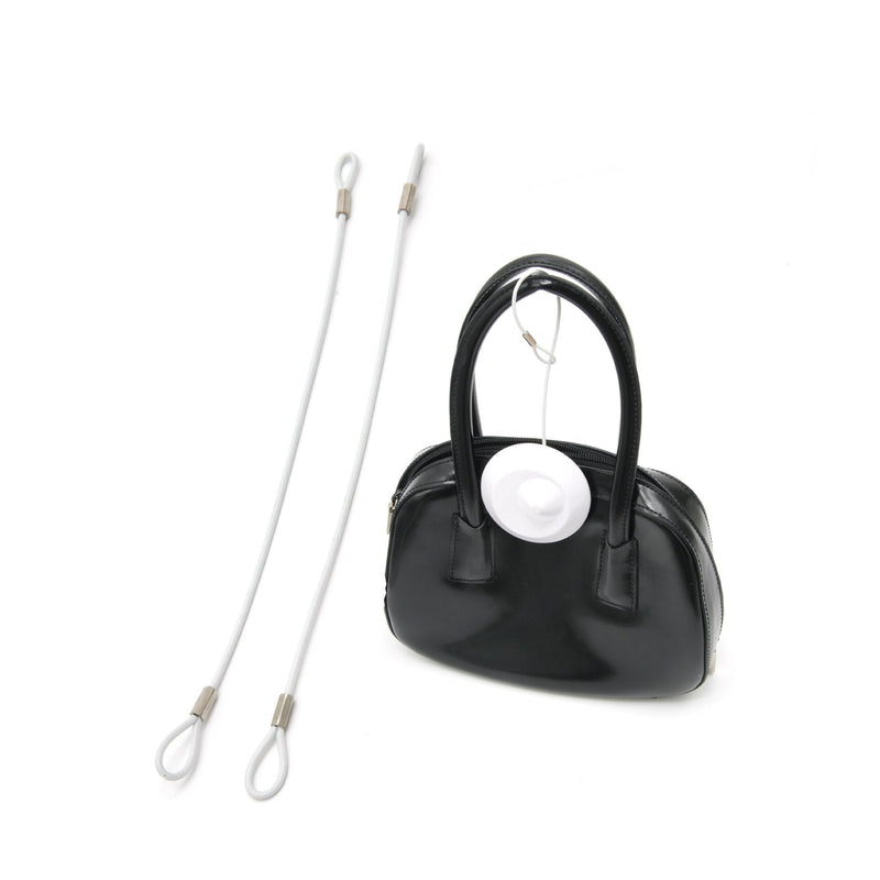 [Australia - AusPower] - 100 Security Lanyard 2 Loop White 8 Inch EAS Loss Prevention by Bullseye Protection 100 Security Lanyards 