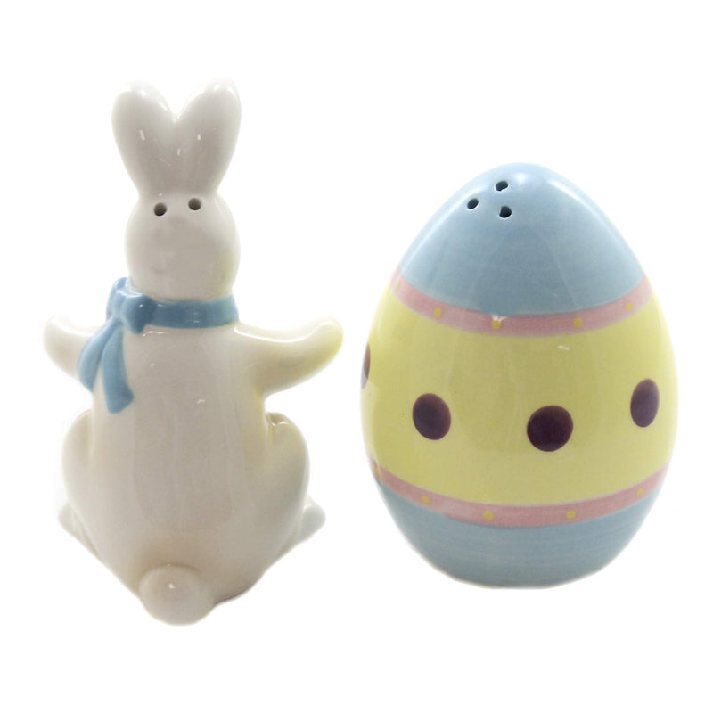 [Australia - AusPower] - Pacific Trading Easter Bunny Egg Magnetic Salt Pepper Shaker Set 