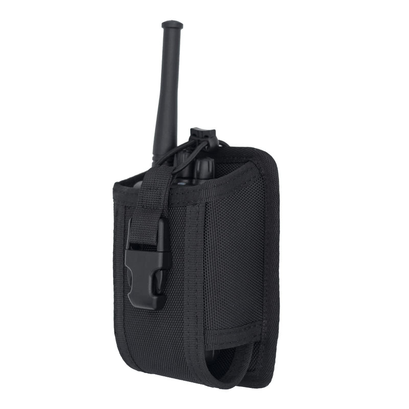 [Australia - AusPower] - Dotacty Universal Radio Pouch MOLLE Tactical Radio Holder for Duty Belt Two Ways Radio Holster Walkie Talkies Case Carrier Nylon Carry Bag for Police LE Security Safety Firefighter Rescue Outdoor 