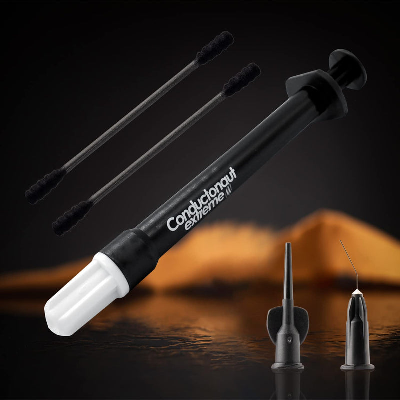 [Australia - AusPower] - Thermal Grizzly Conductonaut Extreme Thermal Grease - 1 Gram Set + Extra Applicators - Liquid Metal Thermal Paste for Cooling The CPU, GPU (Conductonaut Extreme 1g) 