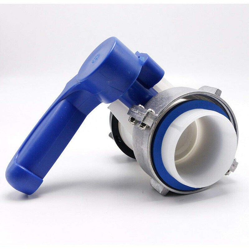 [Australia - AusPower] - 62mm IBC Tote Tank Butterfly Valve Taps Water Adapter IBC Tank Water Container 62mm 