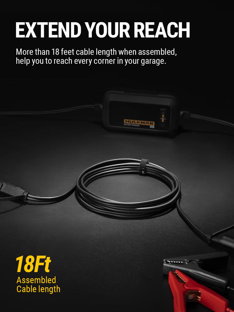 [Australia - AusPower] - HULKMAN SigmaE01 9.2-Feet (2.8 Meters) Extension Cable for Sigma 1/ Sigma 5 Battery Charger 