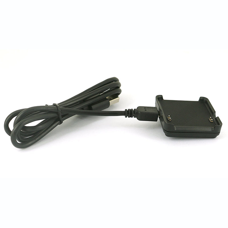 [Australia - AusPower] - VIMVIP Charging Charger Dock Cradle with USB Cable for Garmin Vivoactive GPS Smart Watch (Black) 