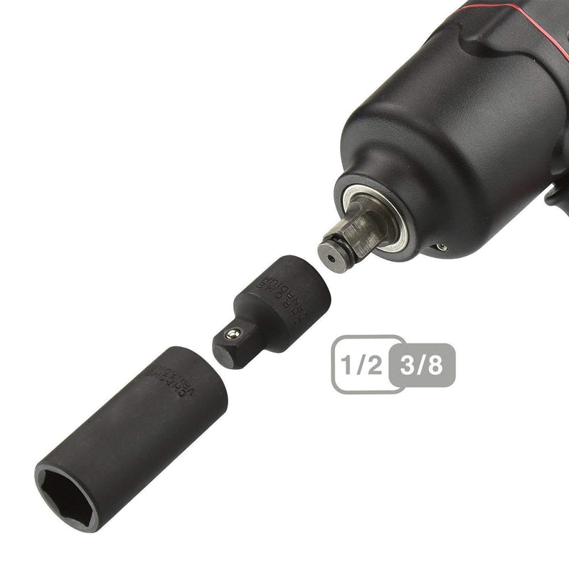 [Australia - AusPower] - Neiko 30249A Impact Socket Adapter and Reducer Set, Chrome Vanadium Steel | 5-Piece Set for Impact Driver Conversions 5 PC Impact Adapter/Reducer 