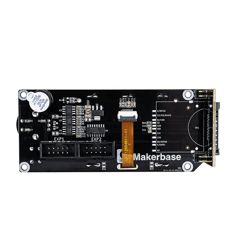 [Australia - AusPower] - Makerbase MKS MINI12864 V3 Insert SD Card Front/Side LCD Smart Display Screen 3D Printer Parts MKS SKR VORON Mini 12864（Front Style） MKS MINI12864 V3 Front Style 