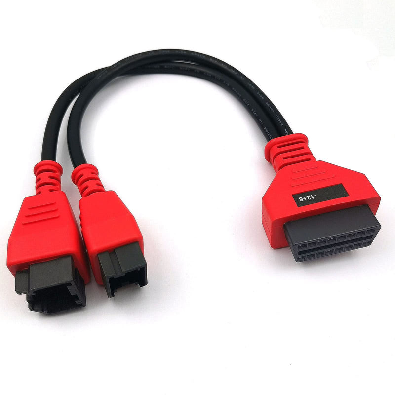 [Australia - AusPower] - DEVMO Cable Adaptor for Chry-sler Programming Cable 12+8 Cable Adaptor Connector Compatible with Autel MaxiSys MS908 MS906S 908S MS905 