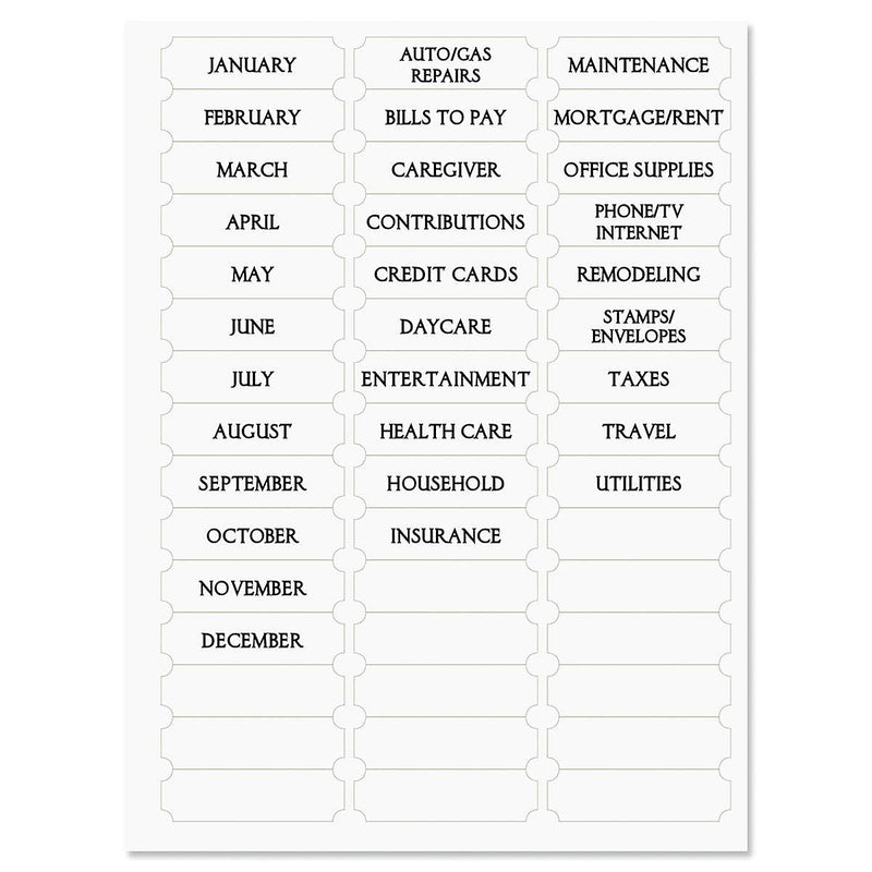 [Australia - AusPower] - The Best Days Bill Paying Organizer Book- Softcover, Spiral Bound; Includes 14 Pocket Pages, 32 Label Stickers 