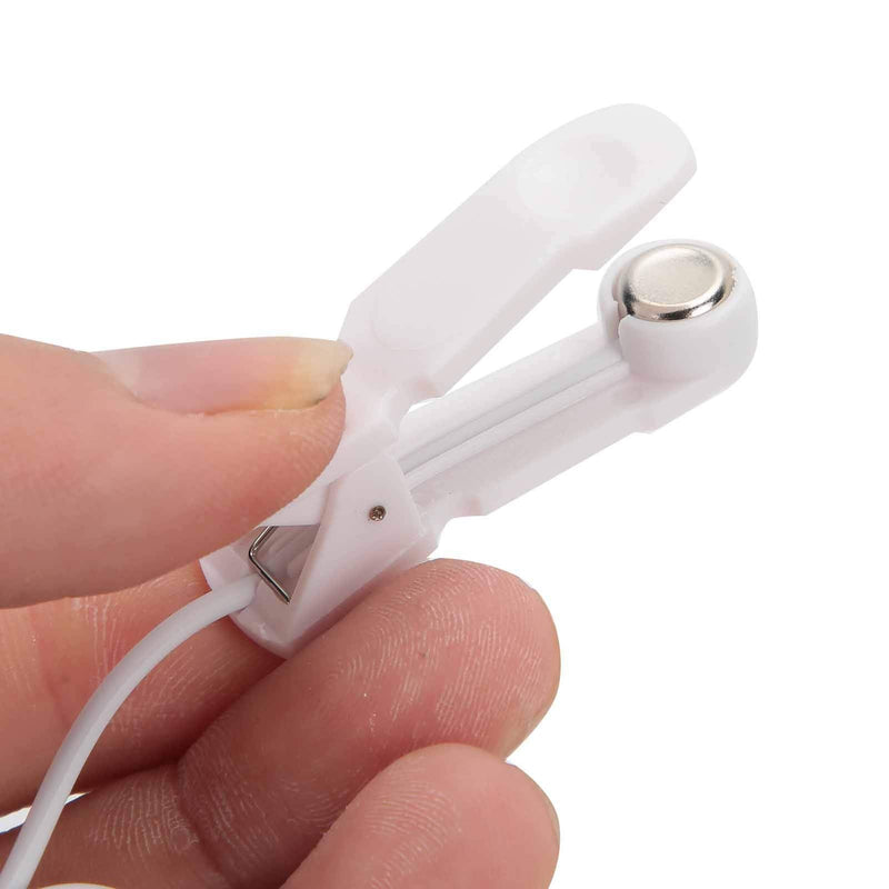 [Australia - AusPower] - 5pcs 2.5mm Electrode Wire, Ear Clip Electrode Wire Connecting Cable for Digital TENS Massage Machine 