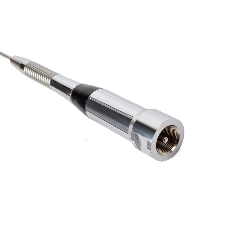 [Australia - AusPower] - HYS TC-VUM10A 31inch 785mm Dual Band 144/430Mhz 2Meter 70cm 200W 3/5dBi Stainless Steel Mobile Antenna PL259 (UHF-Male) Connector for Yaesu Motorola Midland Icom Ham Mobile Radio Transceiver 