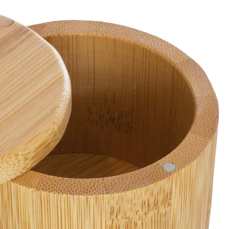 [Australia - AusPower] - Totally Bamboo Salt Cellar Bamboo Storage Box with Magnetic Swivel Lid, 6 Ounce Capacity Original Salt Box 