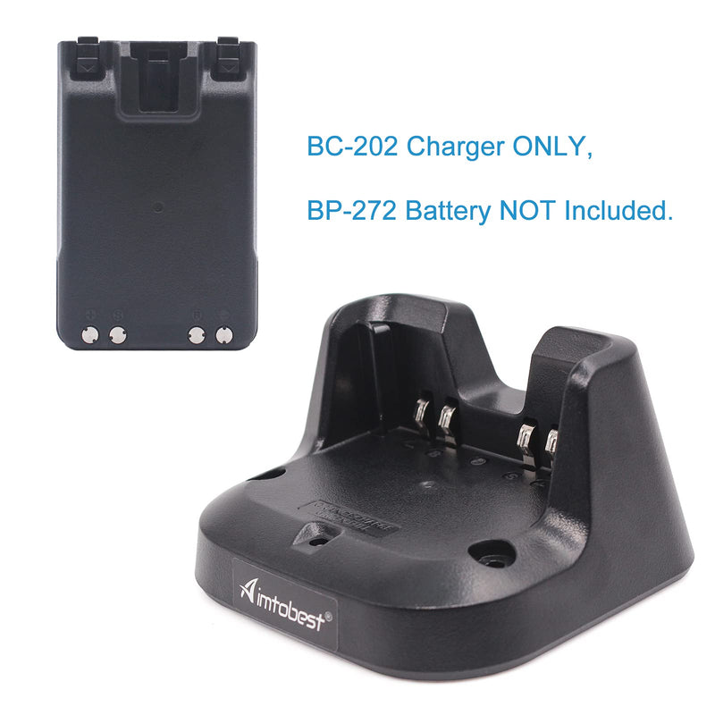 [Australia - AusPower] - BC-202 Rapid Charger Compatible for ICOM ID-31A ID-31E ID-51A ID-51E ID-31 ID-51 ID31 ID51 ID51A Two Way Radio BP-271 BP-272 BP272 Battery 