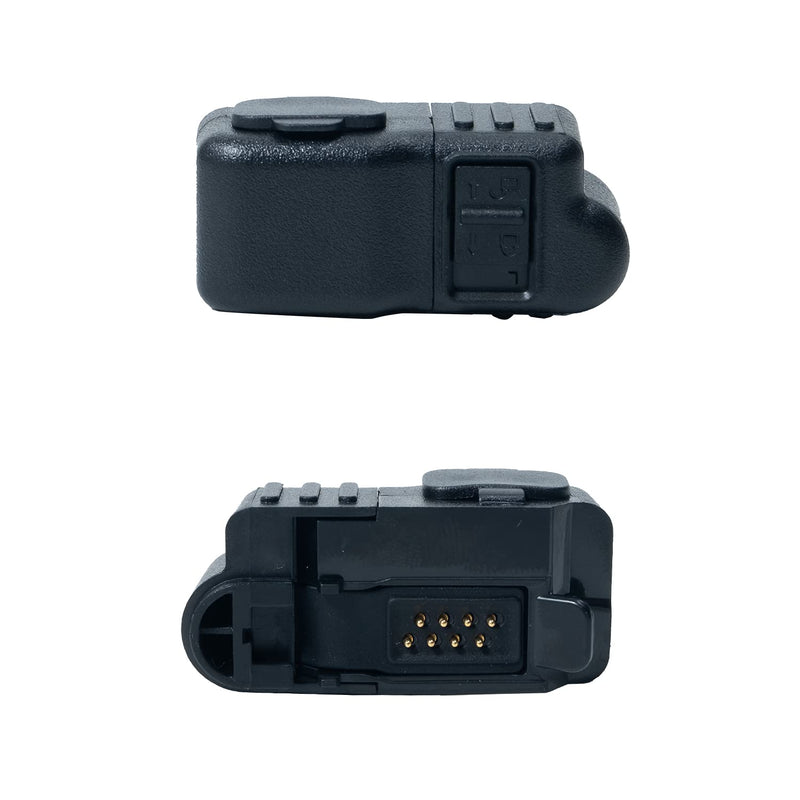 [Australia - AusPower] - Klykon Audio Adapter for Motorola Radios XPR3500 XPR3000 XPR3300 XPR3300e XPR3500e Compatible for Motorola Earpieces & Mics with 2 Pin Plug 