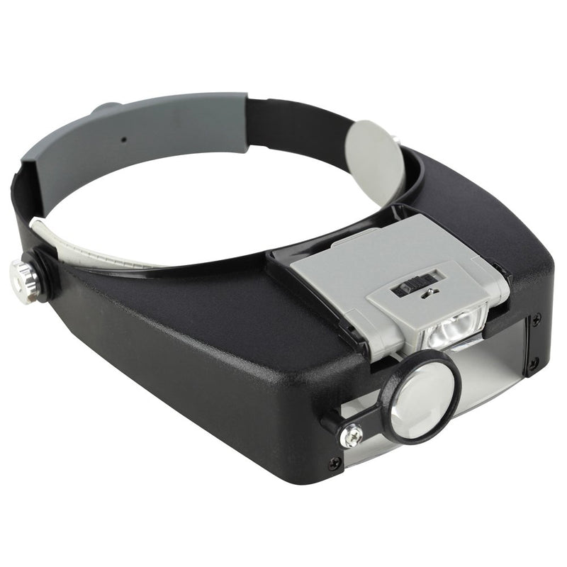 [Australia - AusPower] - Beileshi Head Magnifier LED Illuminated Multi-Power Helmet Magnifying 1.5X 3X 8.5X 10x Magnifying Tools for Watch Repair, Arts & Crafts or As General Reading Aid 1.5x-3.5x Led Magnifying 