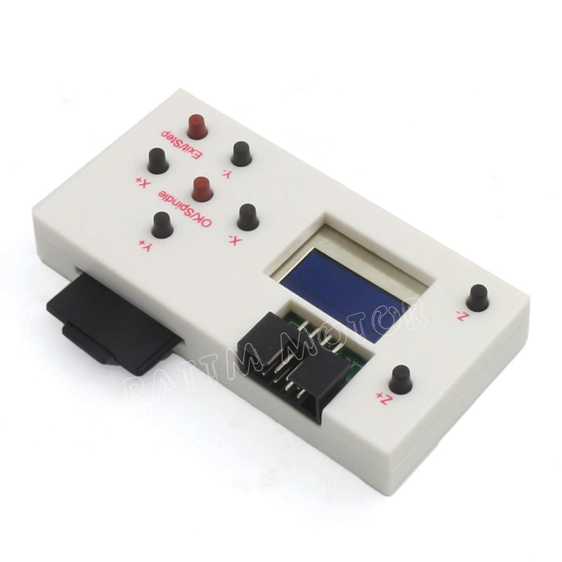 3 Axis GRBL Offline Controller Board Remote Hand Control LCD Screen Off ...