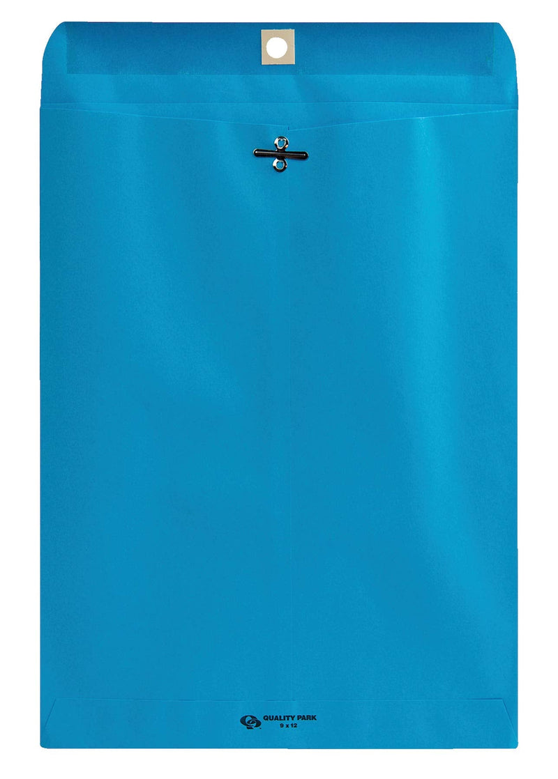 [Australia - AusPower] - Quality Park Clasp Envelopes, 9 x 12 inches, Blue, Pack of 10 (38737) 