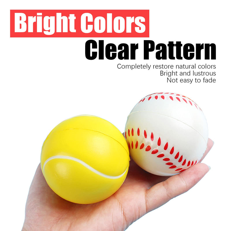 [Australia - AusPower] - GKK Foam Baseballs 12 Pack Soft Baseballs for Kids Teenager Players Sports Foam Baseballs Training Balls for Hitting and Indoor or Outdoor Play 