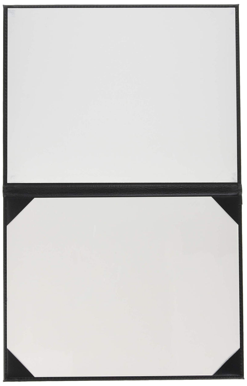 [Australia - AusPower] - Certificate Cover Imprinted"Diploma of Graduation" Smooth Diploma Cover 8.5" x 11" Grad Days(Black) Black 