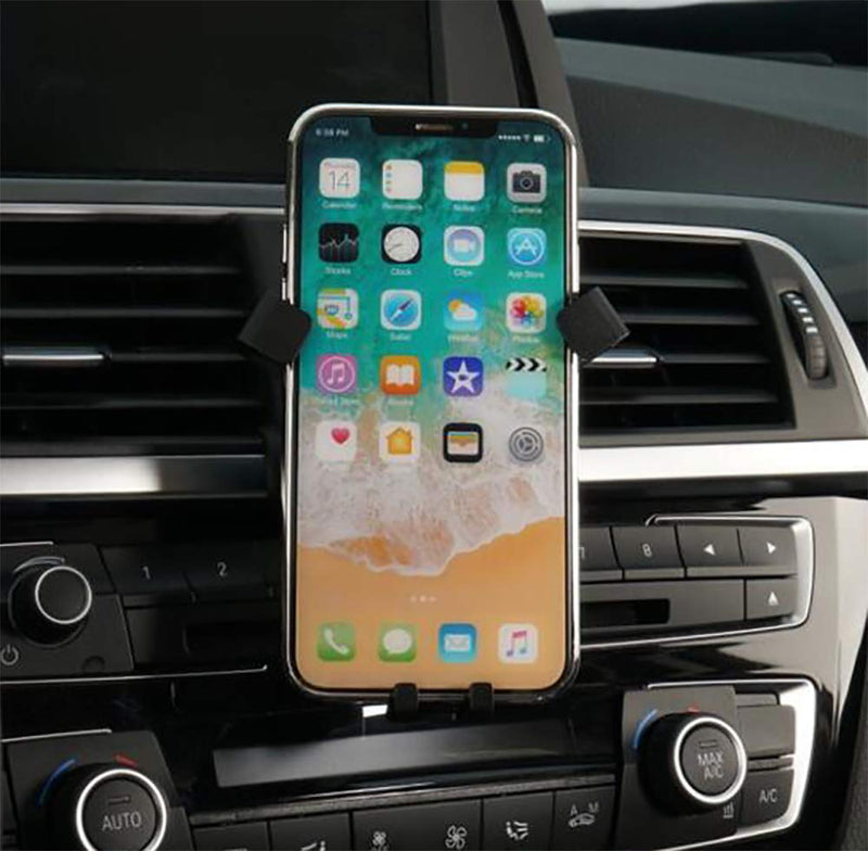 [Australia - AusPower] - Beerte Phone Holder fit for BMW 3 Series 2012-2018,4 Series 2013-2019 Adjustable Car Air Vent,360 °Rotation,Car Dashboard Cell Phone Mount fit for Any inches Mobile Phone (Carbon Fiber) Carbon Fiber 